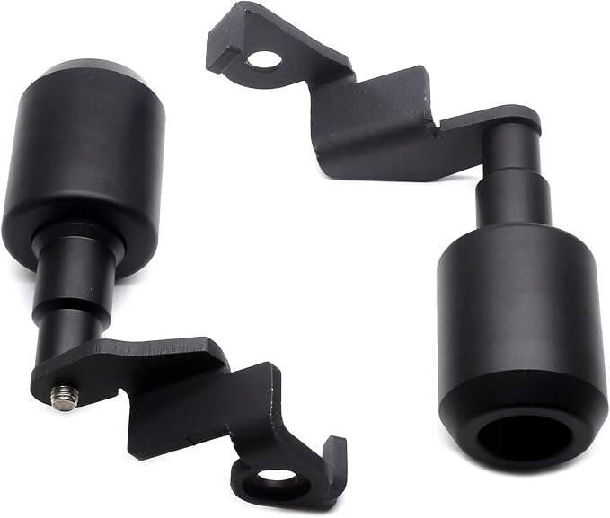 MZS Motorcycle Frame Sliders, Falling Crash Protector Guards No Cut Kits Black Compatible with CBR1000RR CBR 1000RR 2017 2018 2019 2020