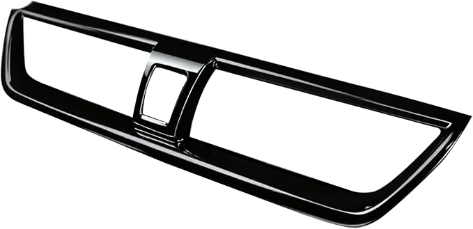 Center Console Dash Middle AC Air Condition Vent Panel Outlet Cover Trim for Chevrolet Trailblazer 2024-2026 Interior Accessories (ABS Gloss Black)