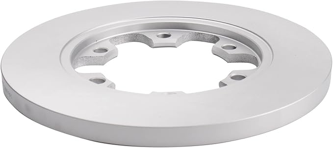 TRQ Rear Brake Rotor Set G Coated Solid Compatible with 2020-2023 Ford Transit-250 Transit-350 2015-2023 Transit-350 HD