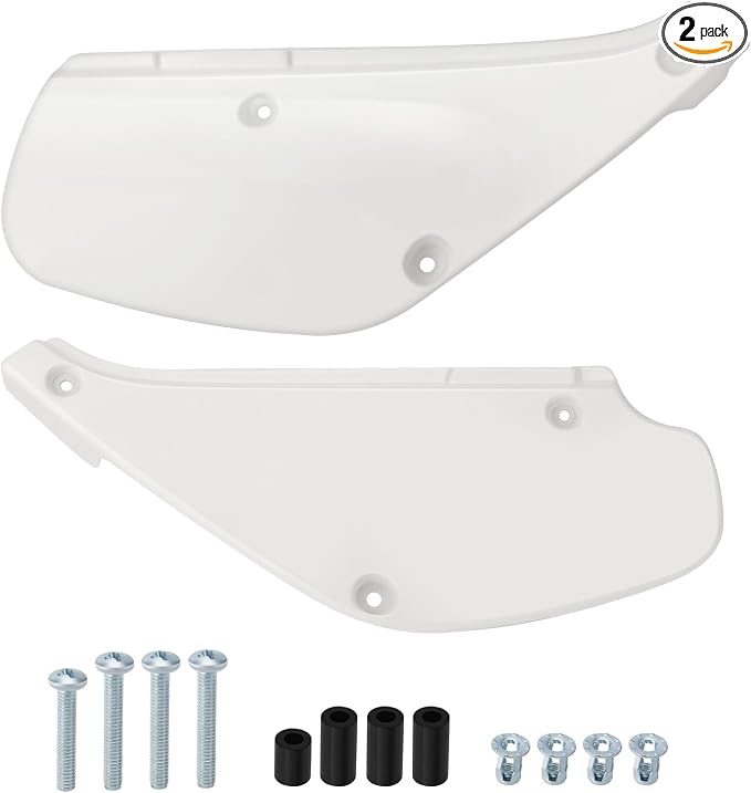 M MATI Side Panel Guard Plates Covers Kit for Honda XR80R XR100R 1988-2000 83500-GN1-A10ZA 83501-GN1-870ZA 83501-GN1-710ZA 83600-GN1-A10ZA 83501-GN1-870ZA 83601-GN1-710ZA