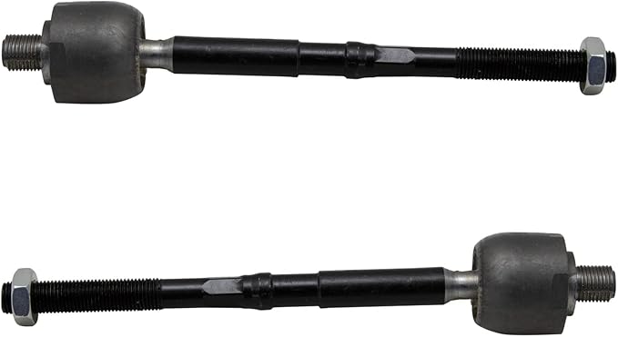 TRQ Front Inner Tie Rod Set 2 Piece Compatible with 2014-2016 Mercedes-Benz E250 2010-2016 E350 2013-2016 E400 2010-2011 E550