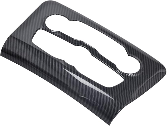 for Dodge Charger 2015-2023 Interior Accessories Central Control Air Conditioning A/C Panel Cover ABS Carbon Fiber
