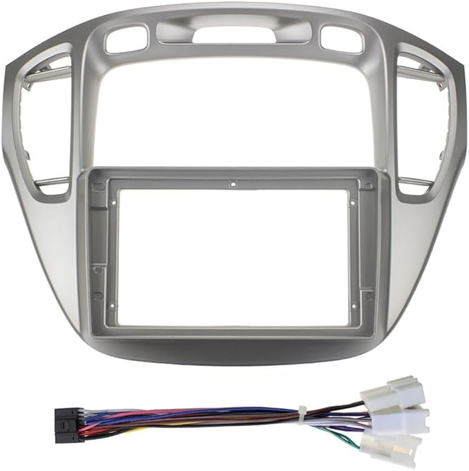 9inch 2DIN Installation Dash Kit fits for Toyota Highlander 2001-2007 Aftermarket Android Car Radio Stereo Mounting Fascia Panel