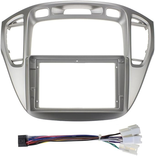 9inch 2DIN Installation Dash Kit fits for Toyota Highlander 2001-2007 Aftermarket Android Car Radio Stereo Mounting Fascia Panel