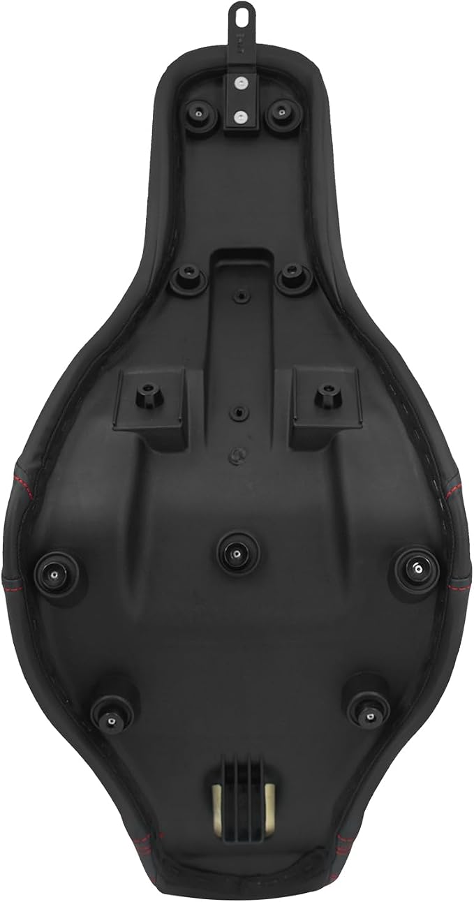 Motorcycles Two-Up Seat Front Rear Driver Passenger Cushion Seat Fit for Harley Low Rider FXLR FXLRS Sport Glide FLSB 2018-Up (Red Stitching)