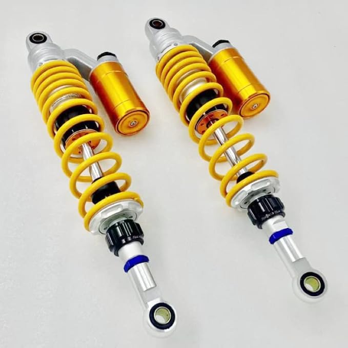 305mm/12" Rebound Damping Universal 7mm Spring Rear Suspension Air Shock Absorber MTB Motorcycle For BWS 125 Dirt Bike Gokart Quad ATV Nmax Xmax Aerox
