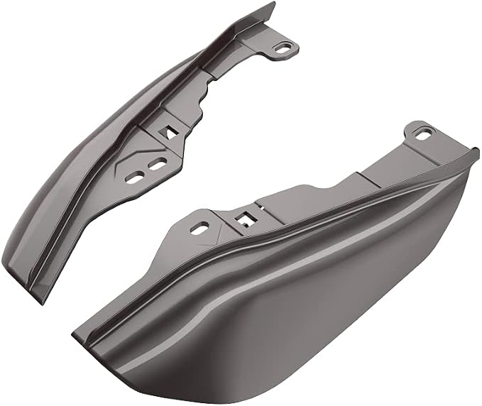 Advanblack 2024 RG Mid Frame Air Deflectors Compatible for Harley Touring Street Glide, Road King, Electra Glide, 2009-2025(Sumatra Brown)