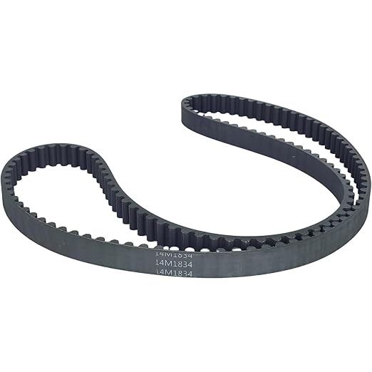 EZROAD Clutch Rear Drive Belt 40046-07 Compatible with Harley-Davidson Dyna FLD FXDF FXDFSE FXDFSE2 Fat Bob Switchback, FXD FXDC Super Glide, FXDB 103 Street Bob, FXDL FXDLS FXDSE FXDWG Low Rider Wide