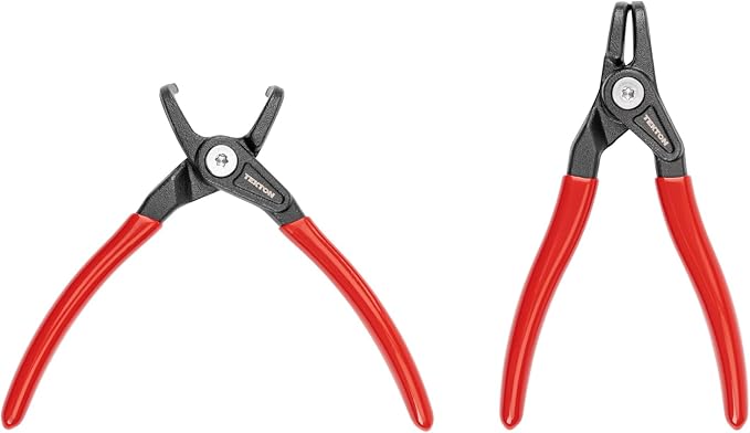 TEKTON 5 Inch 90-Degree Retaining Ring Pliers Set, 2-Piece | PRR90009