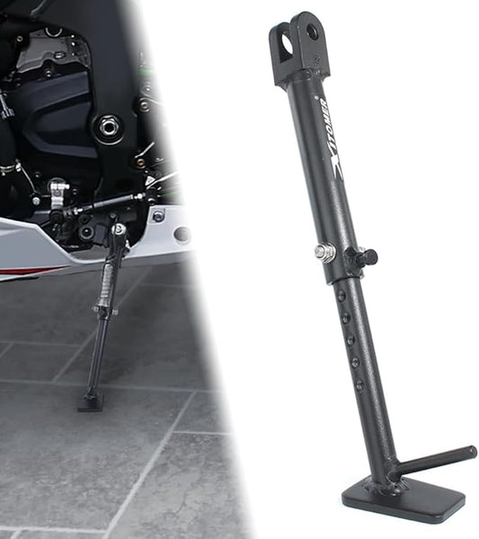 Xitomer 3 inch Adjustable Kickstand Compatible with Ninja ZX-6R / ABS 2013-2026 & ZX 6R KRT Edition 2016-2019, 2023 & ZX6R 30th Anniversary Edition 2015 Motorcycle Adjustable Side Stand