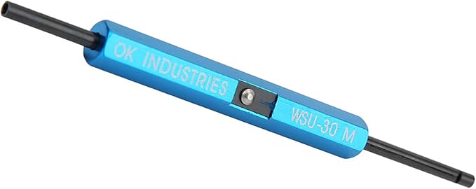 Wire Wrapping Tool, 3-in-1 Metal Hand Tool for AWG 30 Wire Wrap Strip Unwrap, Core Tool for Service and Repair Applications