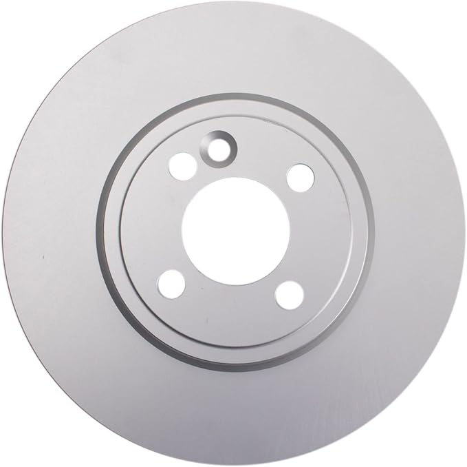TRQ Front Brake Rotor Set G Coated Vented Compatible with 2007-2015 Mini Cooper