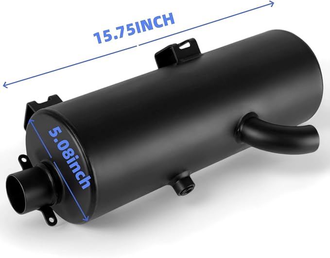 1260715-489 Exhaust Muffler Silencer Replacement | Fit For Polaris Sportsman 500 4X4 1996-2001 & Sportsman 335 1999-2000 | OEM # 1260715-029