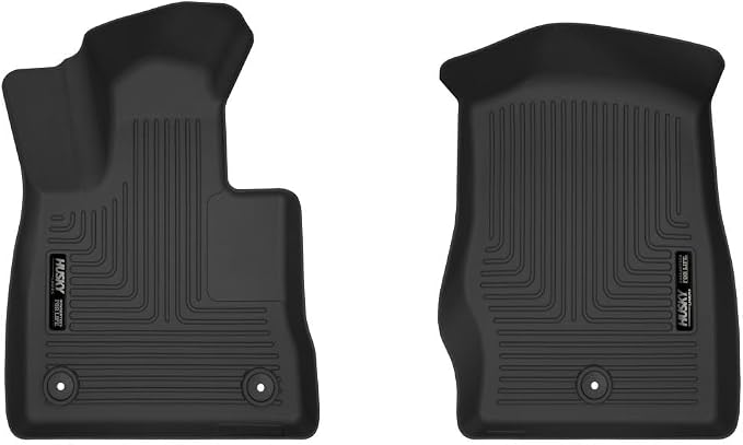 Husky Liners X-act Contour Floor Mats | Fits 2020-2026 Ford Explorer | Front Row, 2-pc Black - 54871