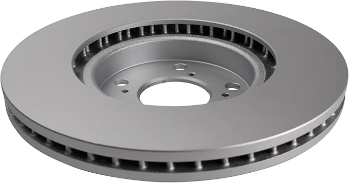 TRQ Front Brake Rotor Set Coated Compatible with 2009-14 Acura TL 2011-14 Honda Odyssey