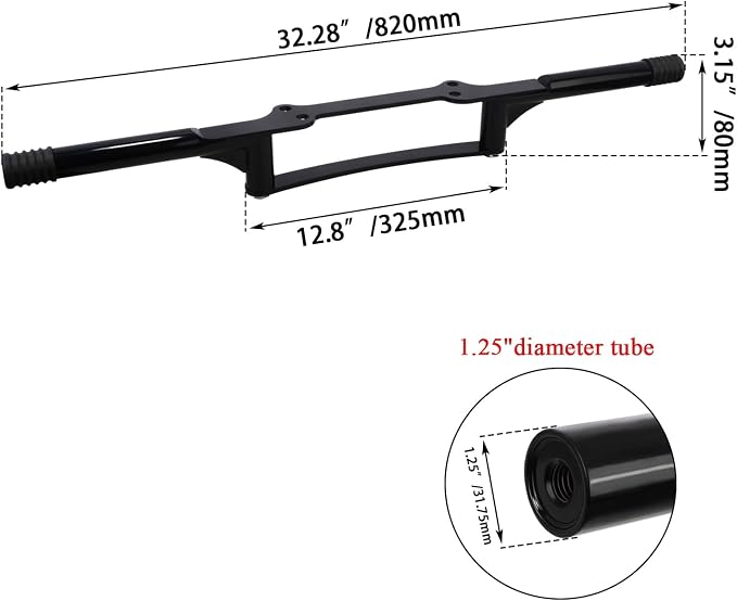 Rear Passenger Peg Highway Crash Bar fits for Harley Dyna 2006-2017,for Dyna Street Bob/Super Glide/Low Rider S/Street Bob/Switchback FLD