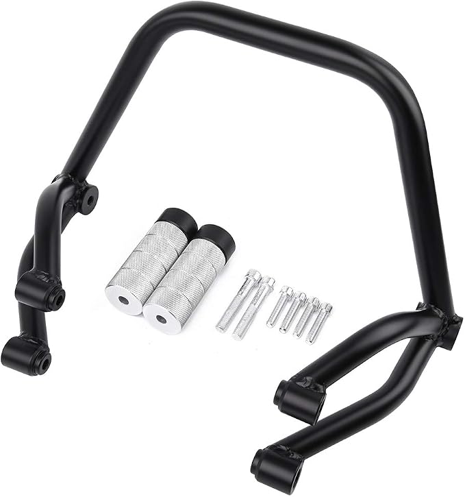 Motorcycle Crash Bar for Yamaha MT-09 FZ-09 MT09 FZ09 2013 2014 2015 2016 2017 2018 2019 2020 Rear Passenger Foot Peg Footrest Subcage Stunt Falling Protector