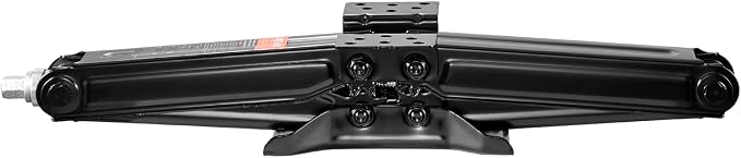 VEVOR 9000 lbs RV Scissor Jacks, 4-23.4 in RV Stabilizer Leveling Scissor Jacks, Set of 4, Heavy Duty Stabilizer Jack with Crank Handle, Socket and Bubble Levels, Not Easily Bent or Deformed