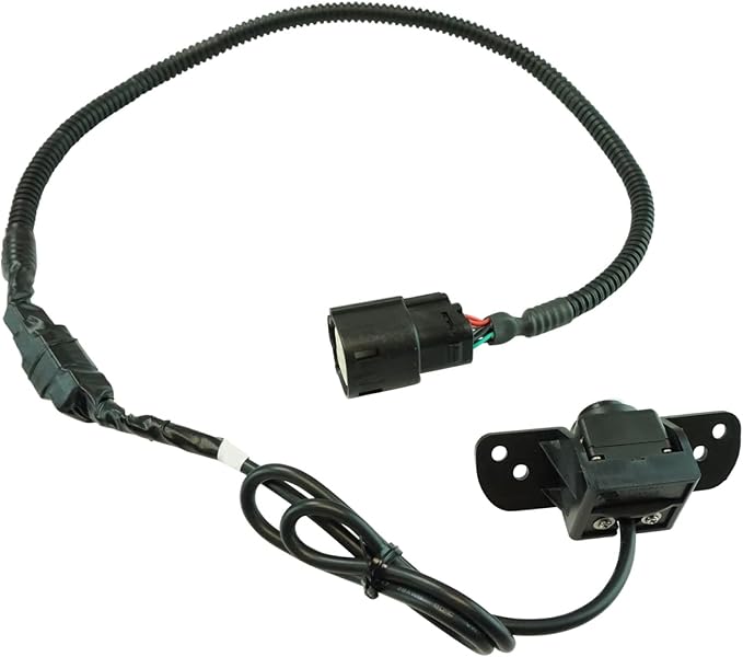 TRQ Tailgate Backup Reverse Rear View Camera for Chevy GMC Pickup Truck
