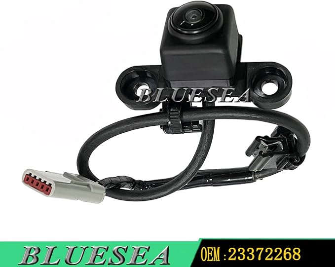Car Front Grille View Camera 1PCS 23372268 2014-2019 Compatible for Cadillac CTS 4 Cyl 2.0L, 6 Cyl 3.6L Compatible Front View Driver Information Camera 84042924