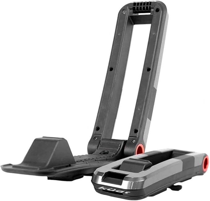 KUAT Class 4 V2 Folding J-Style Kayak Hauling Rack | Durable Rubber-Protected Universal Car SUV Rooftop Crossbar Mounted Boat Transportation System - Gray