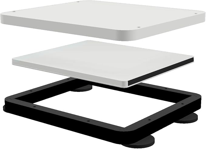 Starlink Mount Ultra-Durable Kit for Campers, RVs, UTVs, Trucks, & Cars | USA Made | Interior and Exterior Vehicle Installation | Hardtop Complete Coverage (No Charger, Mount + Magnets)