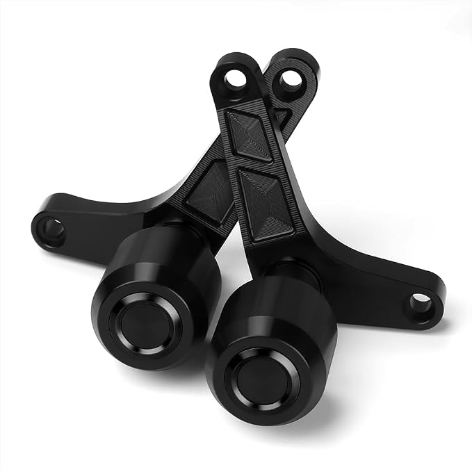 Modeer Motorcycle Frame Sliders Compatible with NINJA 1100SX Ninja 1100 SX 2025 Falling Protector Crash pads ninja1100sx ninja 1100 sx Accessories (black)