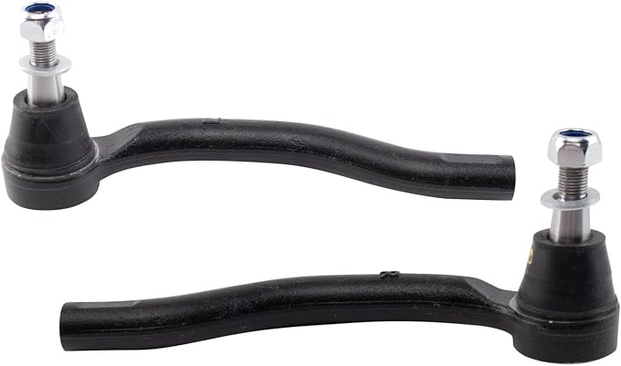 TRQ Outer Driver and Passenger Side Tie Rod Set 2 Piece Compatible with 2019-2022 Nissan Altima