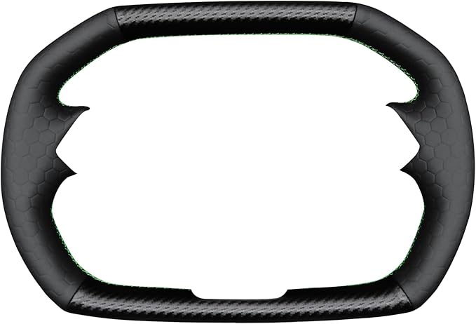 MEWANT Steering Wheel Cover for Tesla Cybertruck 2023-2025 Hand-Stitched Steering Wheel Wrap Tesla Cybertruck Accessories