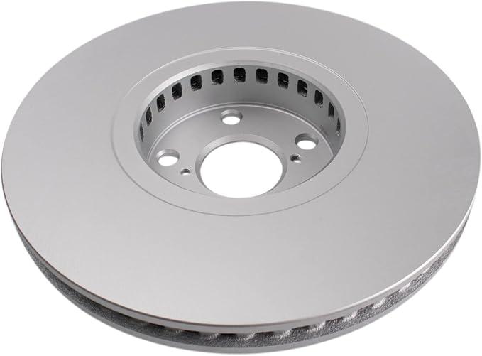 TRQ Front Brake Rotor Set G Coated Vented Compatible with 2007-2008 Lexus GS350 2007 GS450h 2008 GS460 2006-2020 IS350 2016-2017 IS200t 2018-2020 IS300