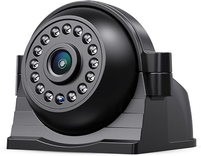 Fookoo Wired Single Side-View Camera Without Glass Cover and Infrared Lights