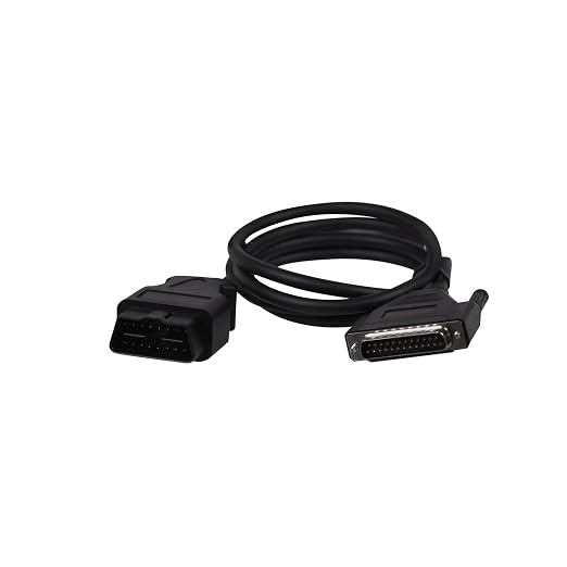 XTPTFABS OBD2 OBDII Cable Compatible with Zurich ZR11 ZR13 ZR15 Scan Tool Code Reader Scanner(Code Reader Scan Tool Part # 63807, 63806 and 56218)-Cable Total Length 5-FT