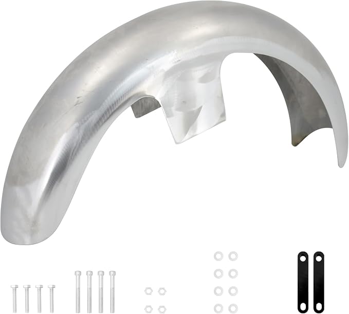 21 inch Front Fender Unpainted Motorcycle Wrap Mudguard for Bagger Models Fit for Harley Touring Road King Electra Glide Street Glide 120/R21