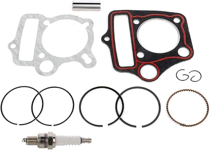 ECCPP Cylinder Piston Ring Gasket fit 1969-2012 for Honda for ATC70 for CRF70 for CT70 for C70 for TRX70 for XR70 for SL70 Cylinder Piston Gasket Top End Kit