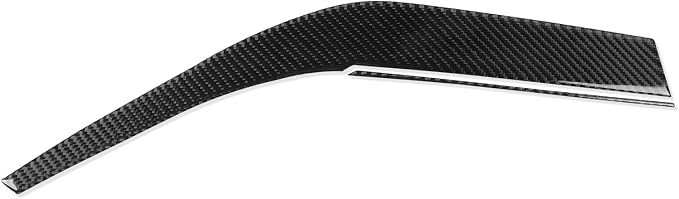 NVCNX Real Premium Carbon Fiber for Toyota Camry Accessories 2018-2024 2019 2020 2021 2022 2023 SE/LE/XSE/XLE/SE Nightshade/L/TRD Gas Hybrid Dash Passenger Side Panel Cover Interior Trim Sticker 2PCs