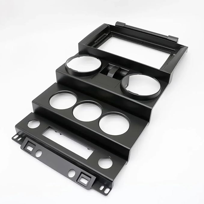 Fits for Jeep Wrangler 2008 2009 2010 2 Doors Car Radio Stereo Fascia Frame Double DIN 9 inch Dash Installation Mounting Kit