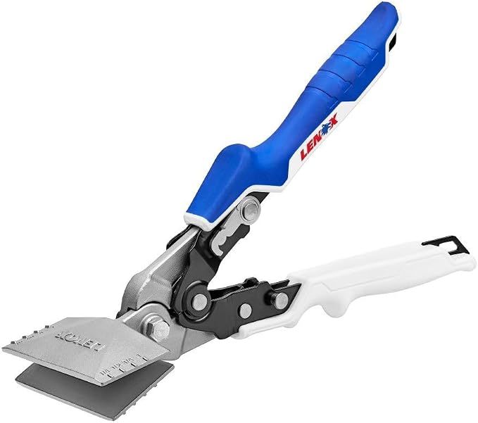 LENOX TOOLS Pliers, Seamers, Forged Head, Cuts 18 Gauge Metal and 22 Gauge Stainless Steel (LXHT14350)