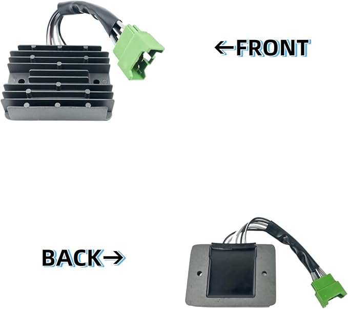 SH748AA 32105Z6L0001 Voltage Regulator Rectifier Charging Module with Sub-Wire Harness for Honda GX270 GX440 GX610 GX620 GX630 GX640 GX660 GX670 GX690 Engine - Replaces 32105-Z6L-0001 & 31620-ZG5-033
