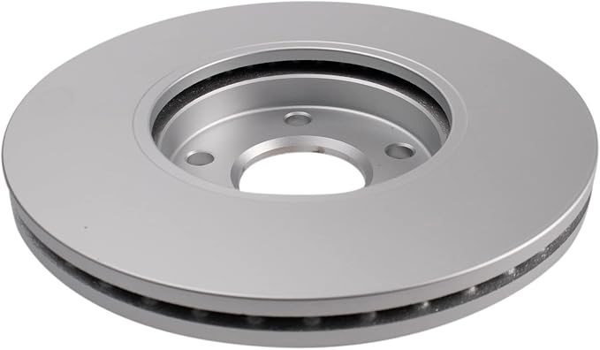 TRQ Front Brake Rotor Set G Coated Vented Compatible with 2010-2013 Ford Transit Connect