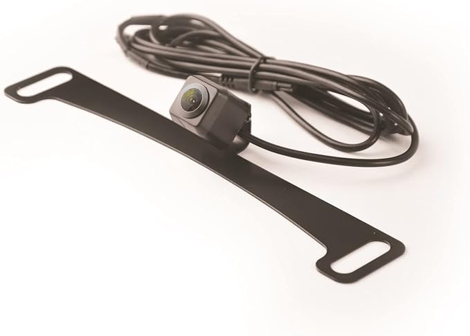 Brandmotion 9002-7453 Dual Mount License Plate Backup Camera with Factory Tailgate Harness For 2017-Current RAM Trucks, Plug & Play Factory Tailgate Harness Connectors