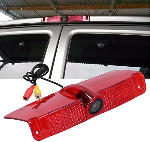 Backup Camera, Easy Installation HD Video Safety Rear View Camera System Third Brake Light Mounted for SUVs Trucks Crossovers Drivers Fleet Parking Reversing