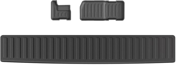 powoq 2nd Under Seat Storage Mat Compatible with 2022-2025 Ford Maverick Rear Bumper Step Pad Hybrid UnderSeat Organizer Mat Replacement for 2022-2025 Ford Maverick Accessories