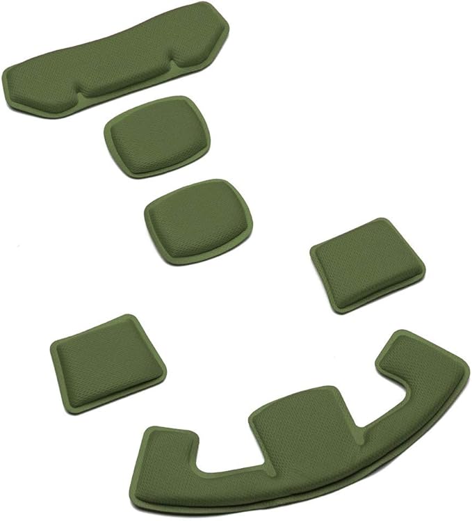 Memory Foam Pad Protective Mat Helmet Padding Kit Replacement Universal Motorcycle Tactical Cushions for ACH MICH Team Wendy FMA EXF Helmet