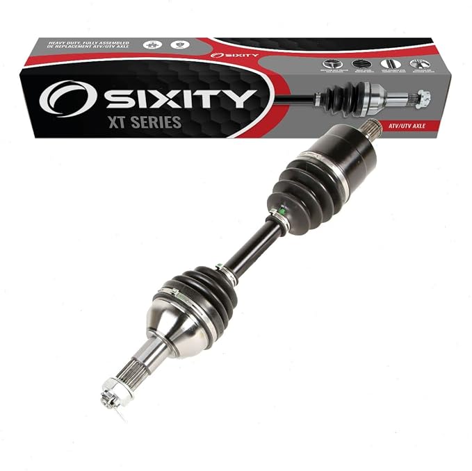 Sixity XT Rear Right CV Axle for Can-Am Outlander 1000 DPS EFI XT 2007-21 | XT-P Mossy Oak Hunting Edition X mr xc 400 HO 500 4x4 570 650 6x6 North 800 800R 850 Outl