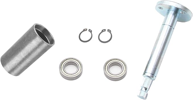 PRO BAT 300mm/11.8'' Steering Wheel Steel Kit 420mm/16.5'' Gear Rack Pinion Adjustable Shaft Set Replacement for 50cc 70cc 90cc 110cc 125cc 140cc 150cc Go Kart Cart Golf UTV Buggy