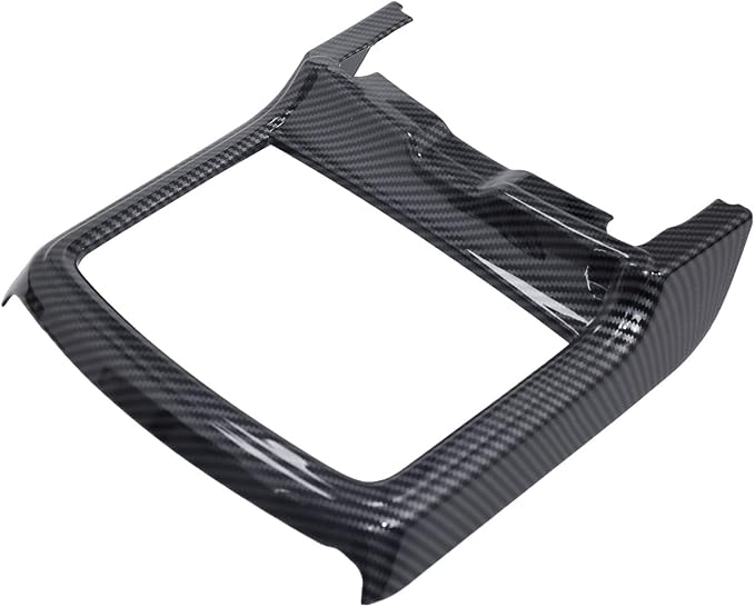 for Dodge Charger 2011-2023 for Chrysler 300 2015-2023 Interior Accessories Cup Holder Cover Trim Decor Sticker ABS Carbon Fiber
