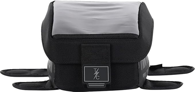 Thrashin Supply 3.5L Black Magnetic Tank Bag (TSB-0017)
