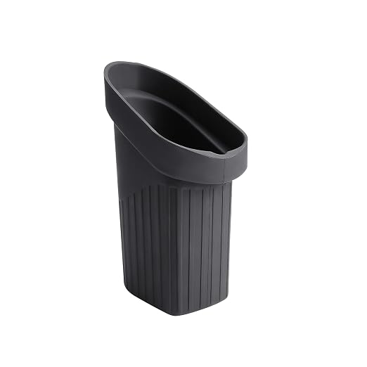 Silicone Car Trash Bin for Door 2026 F150 XLT Car Door Trashcan Trash Holder for2021-2026 F150 Raptor Accessories (STX/XLT/Lariat/Tremor/King Ranch/Platinum/Limited) Driver Passenger Door Bin Flexible