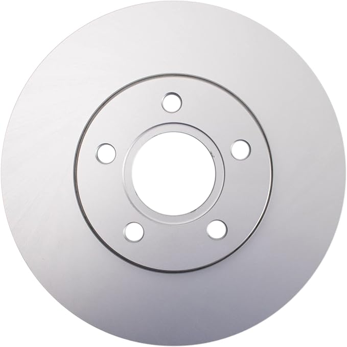 TRQ Front Brake Rotor Set G Coated Vented Compatible with 2013-2018 Ford C-Max 2012-2018 Focus
