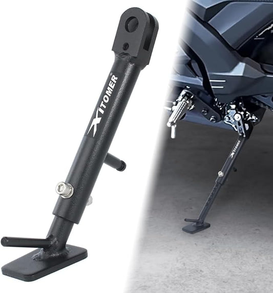 Xitomer Kickstand Fit for Z125 PRO 2017-2026, Z125 PRO KRT Edition 2017-2018, Z125 Pro SE 2018, KSR110 2006-2008 Motorcycle Adjustable Side Stand Support